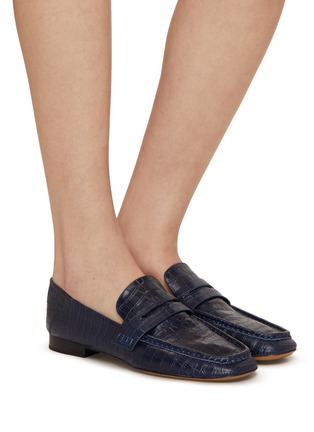Figure View - Click To Enlarge - EQUIL - London Leather Penny Loafers