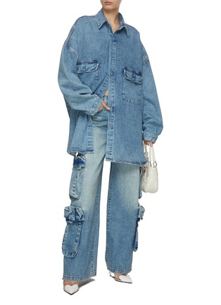Figure View - Click To Enlarge - THE FRANKIE SHOP - Vivienne Oversize Workwear Jacket