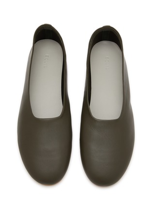 Detail View - Click To Enlarge - EQUIL - Venezia Leather Ballerina Flats