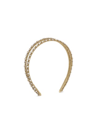 Figure View - Click To Enlarge - JENNIFER BEHR - Gina Swarovski Crystal Embellished Headband