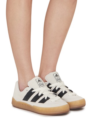 Figure View - Click To Enlarge - ADIDAS - Adimatic Low Top Lace Up Sneakers