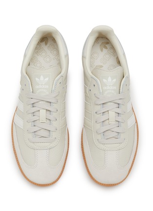 Detail View - Click To Enlarge - ADIDAS - Samba OG Gum Sole Leather Sneakers