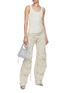 Figure View - Click To Enlarge - THE ATTICO - Fern Cargo Pants