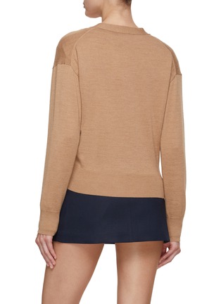 Back View - Click To Enlarge - KENZO - Boke Embroidered Cardigan
