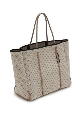 Detail View - Click To Enlarge - STATE OF ESCAPE - Flying Solo Neoprene Tote Bag