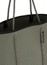 Detail View - Click To Enlarge - STATE OF ESCAPE - Flying Solo Neoprene Tote Bag