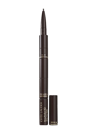 Main View - Click To Enlarge - ESTÉE LAUDER - BrowPerfect 3D All-in-One Styler — Blackened Brown