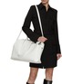 Front View - Click To Enlarge - MARSÈLL - 4 In Orizzontale Leather Weekender Bag