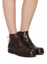 Figure View - Click To Enlarge - MARSÈLL - Zucca Flat Leather Boots