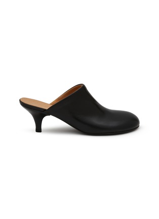 Main View - Click To Enlarge - MARSÈLL - Spilla 45 Leather Heeled Mules