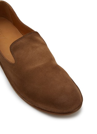 Detail View - Click To Enlarge - MARSÈLL - Strasacco Pantofola Leather Loafer