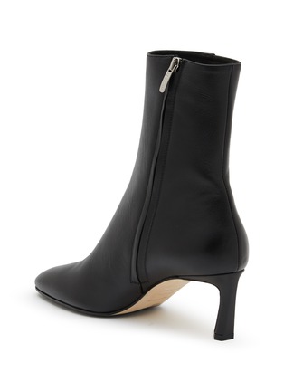  - SERGIO ROSSI - Seventy 60 Leather Ankle Boots