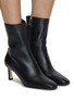 Figure View - Click To Enlarge - SERGIO ROSSI - Seventy 60 Leather Ankle Boots