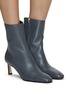 Figure View - Click To Enlarge - SERGIO ROSSI - Seventy 60 Leather Ankle Boots