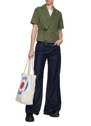 Figure View - Click To Enlarge - KENZO - Kimono Hawaiian Shirt
