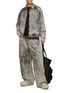 Figure View - Click To Enlarge - JUUN.J - Oversized Washed Denim Jacket