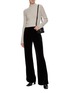 Figure View - Click To Enlarge - LE KASHA - High Rise Flared Straight Leg Pants