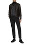 Figure View - Click To Enlarge - VALSTAR - Cashmere Lined Leather Jacket