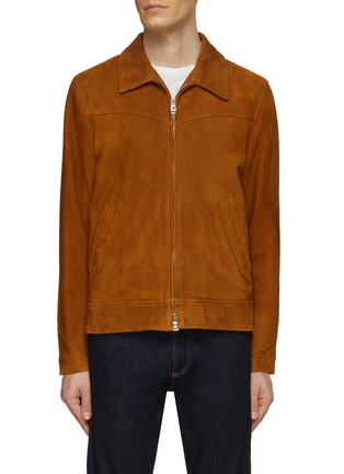 Main View - Click To Enlarge - VALSTAR - Suede Cowboy Jacket