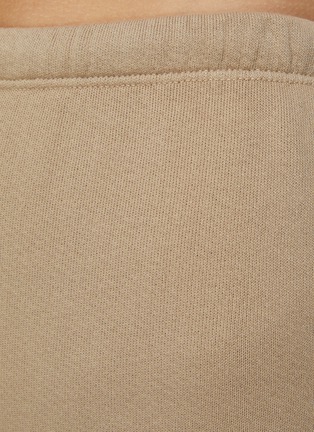  - JOAH BROWN - French Terry Cotton Sweat Shorts