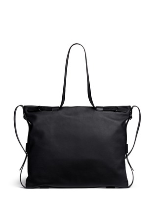 Main View - Click To Enlarge - LANVIN - Convertible leather shopper tote
