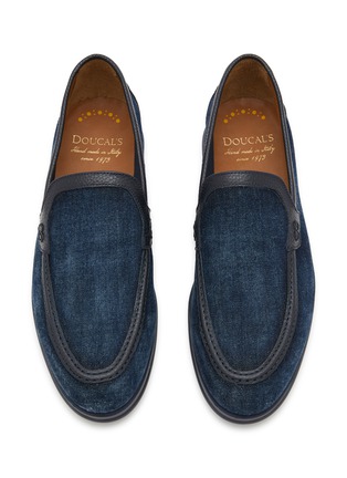 Detail View - Click To Enlarge - DOUCAL'S - Contrasting Trim Loafer