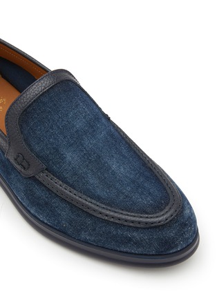 Detail View - Click To Enlarge - DOUCAL'S - Contrasting Trim Loafer