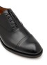 Detail View - Click To Enlarge - DOUCAL'S - Cap Toe 5-Eyelet Leather Oxford Shoes
