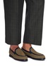 DOUCAL'S - Contrasting Trim Loafer