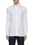 Main View - Click To Enlarge - ISAIA - Milano Collar Houndstooth Dress Shirt