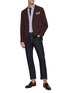 Figure View - Click To Enlarge - ISAIA - Cortina Notch Lapel Single Breasted Blazer