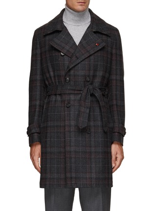 Main View - Click To Enlarge - ISAIA - Cappoti Classic Trench Coat
