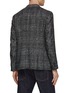 Back View - Click To Enlarge - ISAIA - Cortina Notch Lapel Single Breasted Blazer