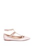 Main View - Click To Enlarge - VALENTINO GARAVANI - 'Rockstud' caged leather flats