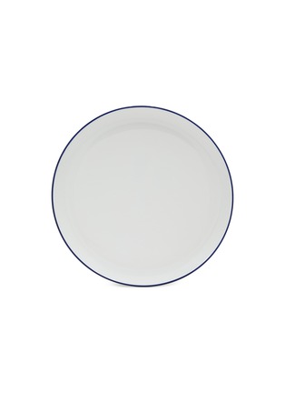 Main View - Click To Enlarge - NON SANS RAISON - Concorde Platter Plate — Blue