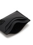 Detail View - Click To Enlarge - LOEWE - Anagram Plaque Pebbled Leather Cardholder
