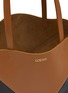 Detail View - Click To Enlarge - LOEWE - Medium Puzzle Fold Bicolour Leather Tote Bag
