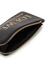 Detail View - Click To Enlarge - LOEWE - Foiled Logo Leather Coin Cardholder