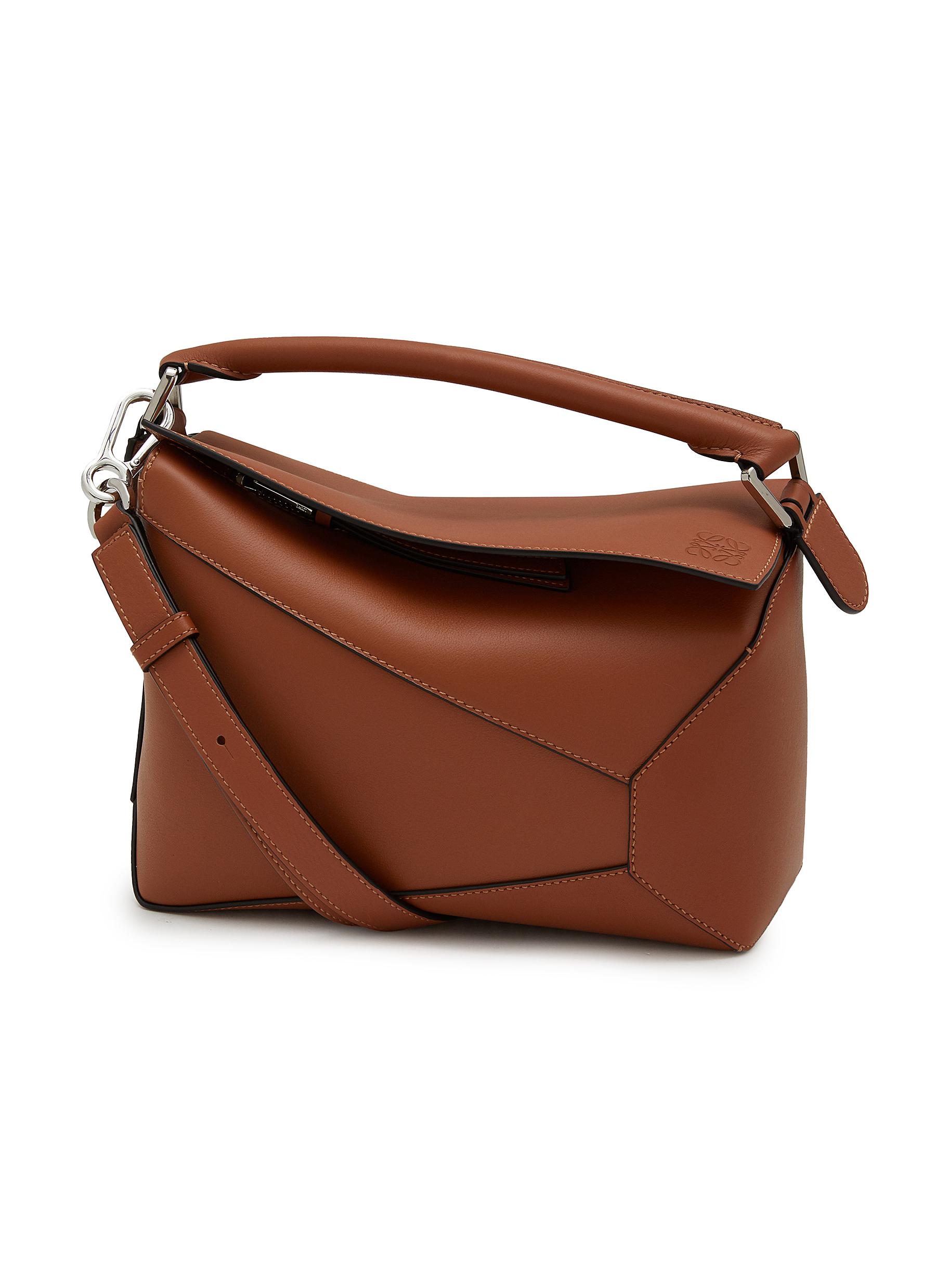 Loewe Puzzle Edge Leather Shoulder Bag