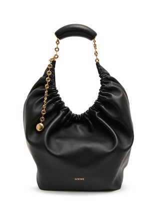 Main View - Click To Enlarge - LOEWE - Medium Squeeze Lambskin Leather Hobo Bag