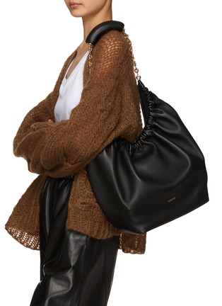 Figure View - Click To Enlarge - LOEWE - Medium Squeeze Lambskin Leather Hobo Bag