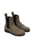 Detail View - Click To Enlarge - LOEWE - Campo Chelsea Brushed Suede Leather Boots