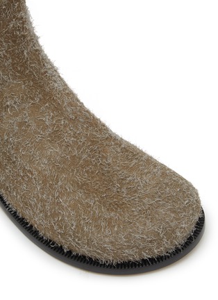 Detail View - Click To Enlarge - LOEWE - Campo Chelsea Brushed Suede Leather Boots