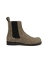 Main View - Click To Enlarge - LOEWE - Campo Chelsea Brushed Suede Leather Boots