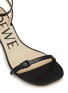Detail View - Click To Enlarge - LOEWE - Petal 60 Brush Heel Sandals