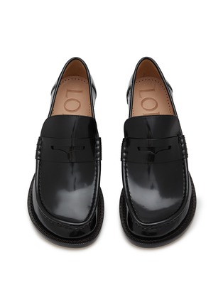 LOEWE | Campo 40 Leather Loafers | Women | Lane Crawford