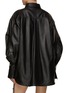 Back View - Click To Enlarge - THE ATTICO - Oversized Leather Shirt