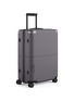 Front View - Click To Enlarge - JULY - Checked Suitcase — Shadow