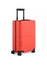 Front View - Click To Enlarge - JULY - Carry On Suitcase — Red
