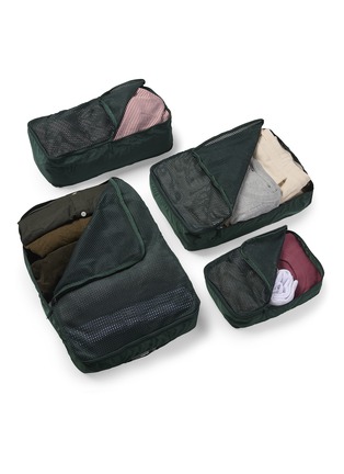 Detail View - Click To Enlarge - JULY - Packing Cells Set of 4 — Forest